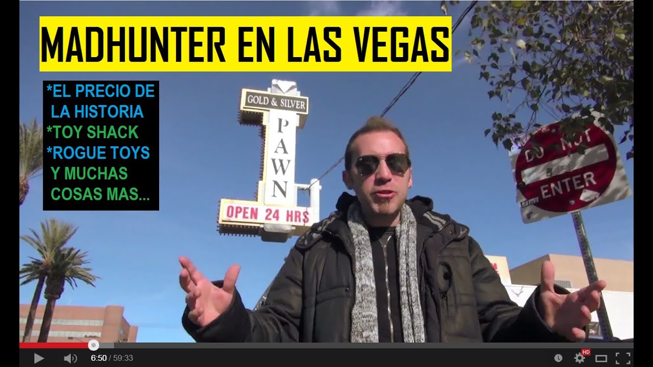 LAS VEGAS VINTAGE TOY MAD HUNTER SHACK ROGUE EL PRECIO DE LA HISTORIA