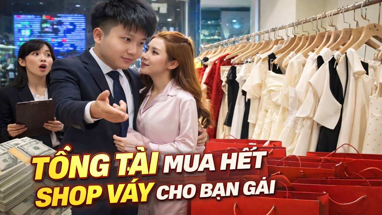 P7 - Tổng Tài GoGo TV Mua Hết Shop Váy Tặng Em Thương Và Cái Kết
