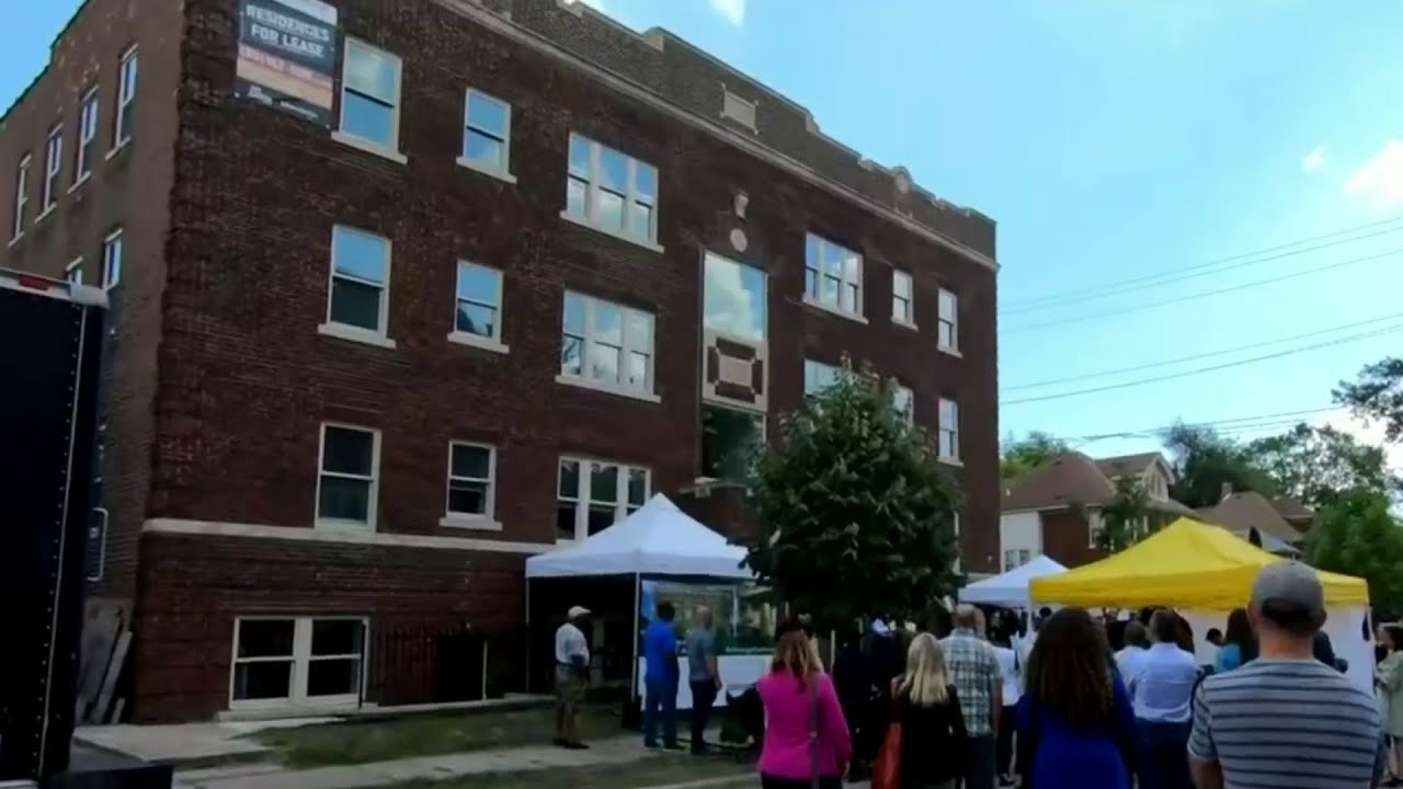 Historic Detroit apartment buildings reopen in Jefferson Chalmers after lying vacant for decades