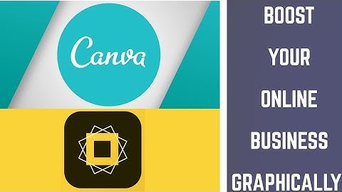How to use canva and Adobe spark post to spice up your Business| The Entrepreneurial Toolkit #2
