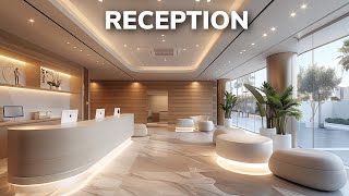 Reception Front Office Interior Design Ideas