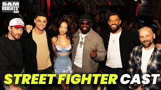 Roman Reigns, 50 Cent, Noah Centineo, & The Cast Talk Street Fighter, WWE, Real Rivalries, & More