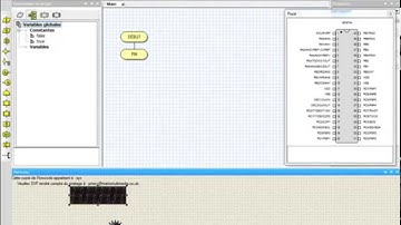 voltmeter by flowcode 7seg