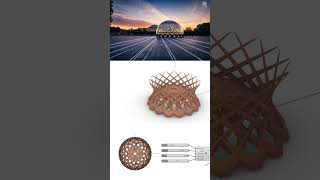A design for a Dome with an Islamic Pattern structure.