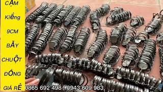 Cạm kiềng 9cm bẫy chuột đồng,vô cùng hiệu quả,giá rẻ lh 0865 692 495
