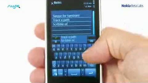 Celluloco.com Presents: Swype for Symbian - brought to you by Nokia