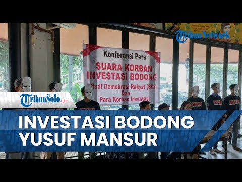 Para Korban Investasi Bodong Ustaz Yusuf Mansur Mencari Keadilan, Hingga  Menggugat Rp 98 Triliun