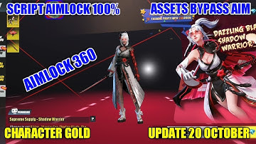 💥UPDATE NEW AIMLOCK100%💥 SCRIPT AIM 360 ASSETS AIM CHARACTER GOLD💥