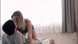 Pionate Couple Kissing Lover