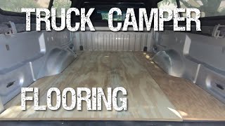 DIY Truck Camper Build #2 - Flooring, Plus Build Plans and Hiking