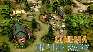 картинка: Кинотеатр в парке Симс 4🌳Cinema in the park The Sims 4 | Строительство | NO CC