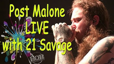 Post Malone LIVE! Philly Set- White Iverson + Congratulations + Rockstar & MORE!