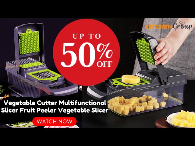 Multi-Function Vegetable Cutter & Slicer 50% OFF