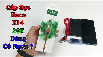 Trên Tay Cáp Sạc Hoco X14: Giá 20K Có Nên Mua