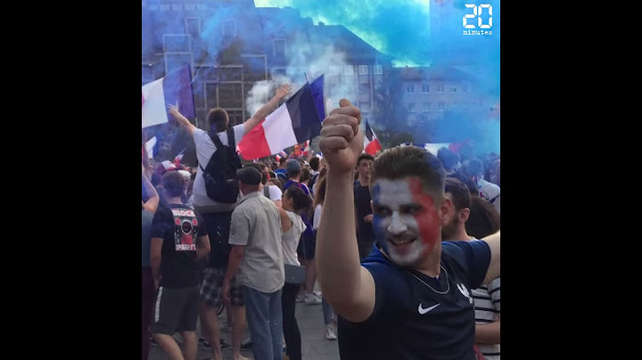 Dans toute la France, on a fêté la victoire des Bleus