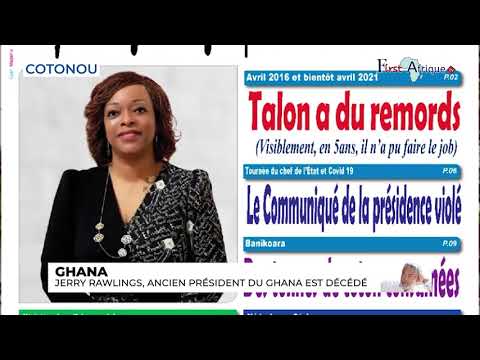 First Afrique Tv vous présente LA REVUE DES TITRES de ce Vendredi 13 Novembre 2020
