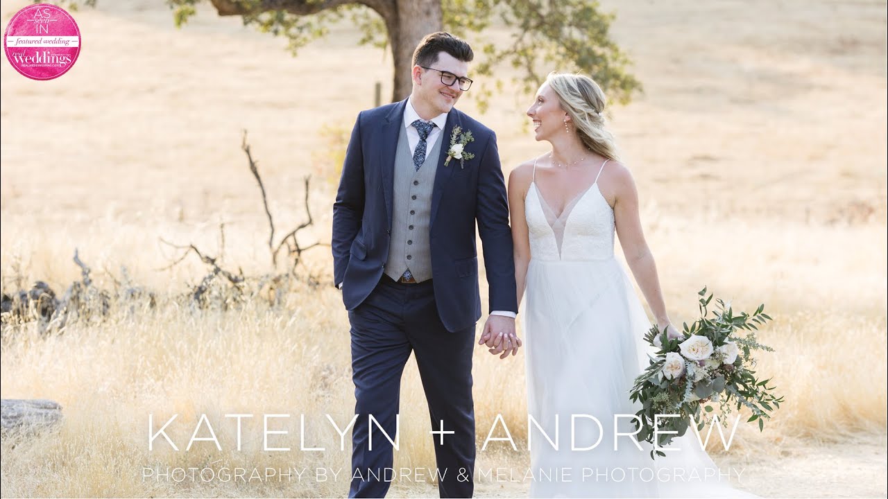 Smartsville Wedding: Katelyn + Andrew featured in Real Weddings Magazine