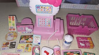 4 Minutes Satisfying Video with Unboxing Hello Kitty Convenience Store 🏪 |ASMR