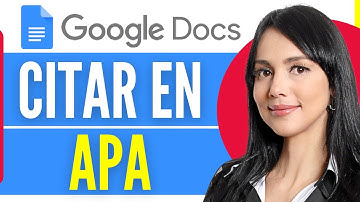 Cómo CITAR en APA con Google Docs Documentos de Google | Tutorial (2025)