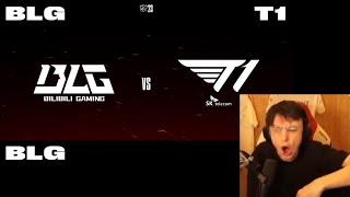 BLG vs T1 | Caedrel co stream FULL VOD | Worlds 2023 Swiss Stage day 6