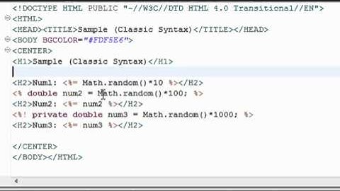 Java Programming 38 Running JSP Pages in Eclipse