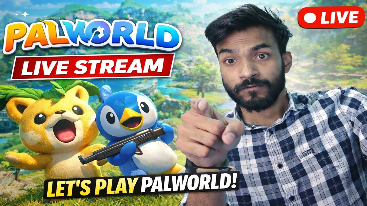 Palworld LIVE 🔴Game getting harder and harder | [DAY - 18] #palworld #palworldgameplay