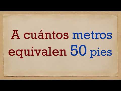 Video: ¿Cuántos pies cuadrados tiene un lote de 50 pies?