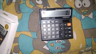 CITIZEN C-T555N how to change tax rate screenshot 2