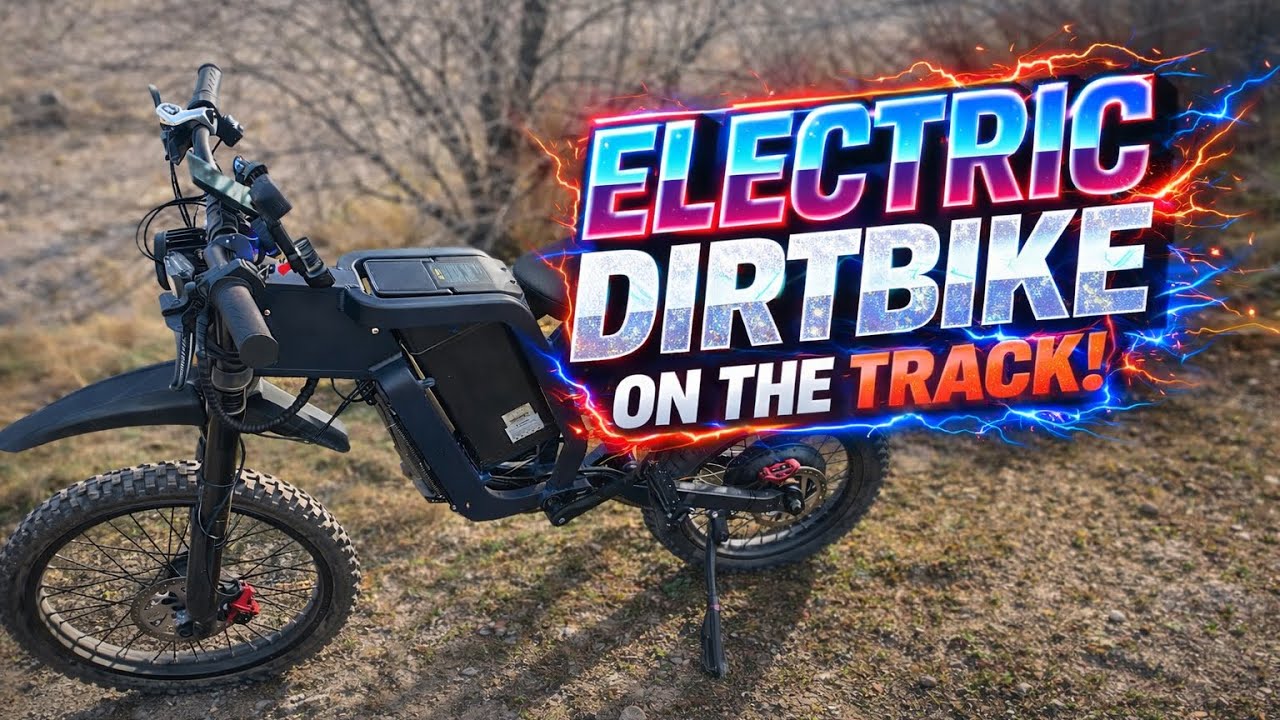 Little day ride at the track! 🔥 #surron #surronebike #dirtbike #ebike #jumping 