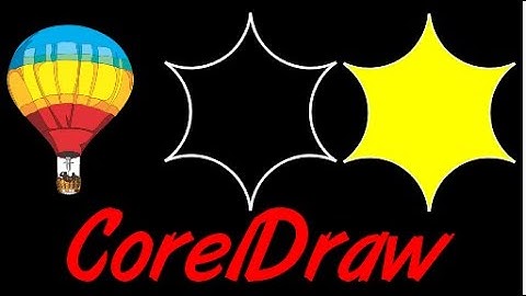 CorelDraw Tips and Tricks 6 Sided Polygon to make this shape