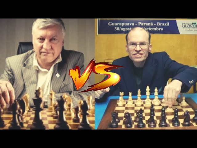 SENSACIONAL Rafael Leitão Sacrifica contra Anatoly Karpov?? 