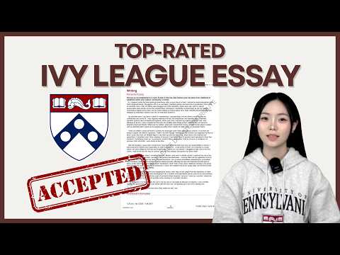 Ivy League Accepted Essay: UPenn