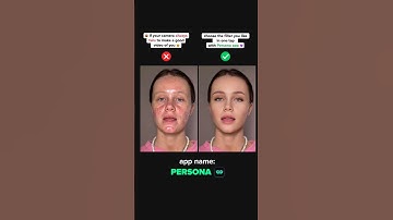 Persona app - Best photo/video editor #filters #model #style #skincare