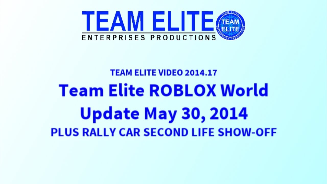 Hd 720p3d Tel Vid 201417 Tel Roblox Update 2014 05 31 - team nifty official roblox