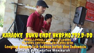 KARAOKE lengkap dengan lirik PASU-PASU HAMI O TUHAN BE.HKBP.NO 792