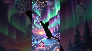 Cat playing with flower balls.#cat #aicat#ai picture#catlovers #animallovers