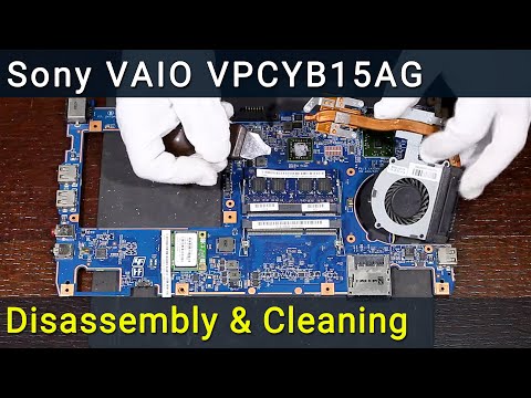 Video: How To Disassemble Sony Vaio PCG-21311V (VPCM12M1R) Netbook