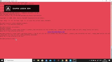 Membuat Trigger dalam Database MySQL dengan menggunakan CMD