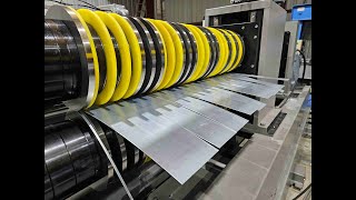 4-1-1300 DM-KYZ 1 mm x 1300 mm x 4000 Kg Coil Slitting Line Rulo Sac Dilme Hattı