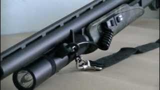 GORILLA COMBAT : Flashlight with additional magazine tube of a shotgun ***NEW***