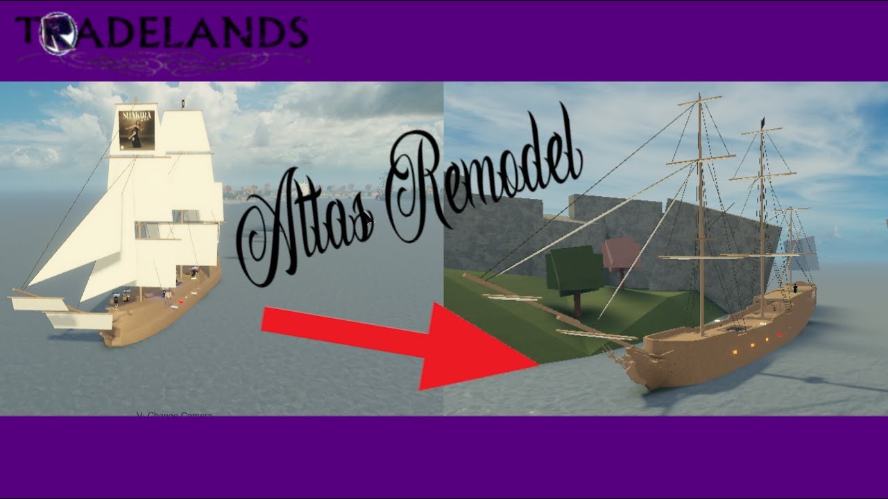 Tradelands The Atlas Got A Face Lift Atlas Remodel Update Trading On Blackwind Youtube - how to drop a create in roblox tradelands