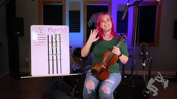 How to play F Major Scale (1st Octave) on Violin