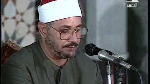 تلاوت «سوره حج» استاد مرحوم شحات محمد انور