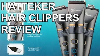 hatteker hair clipper review