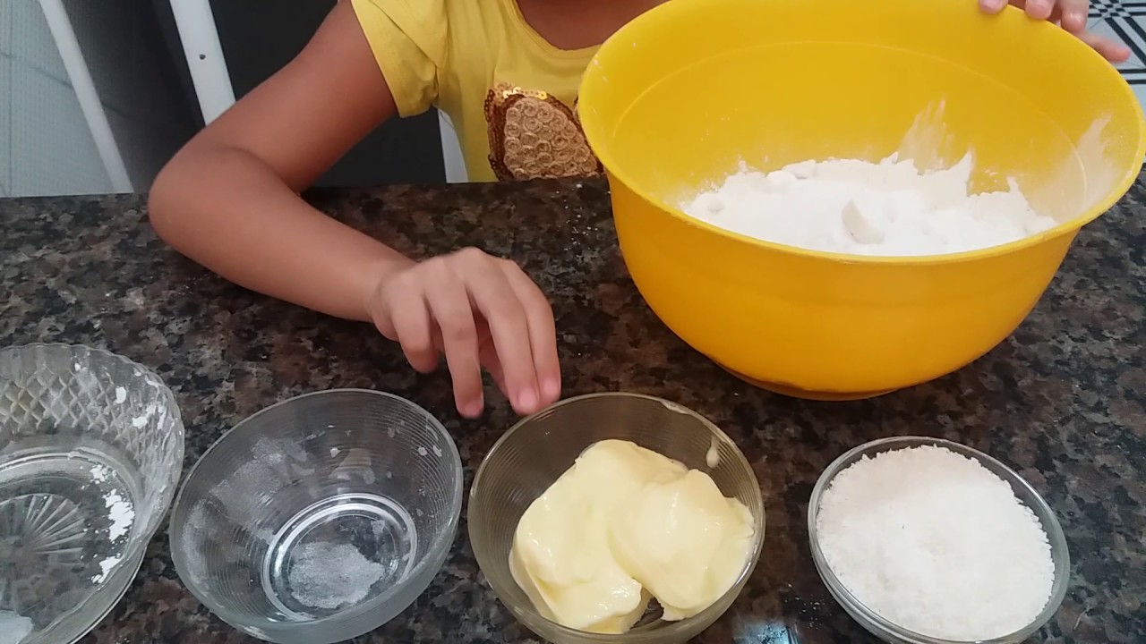 RECEITA DE BISCOITO DE GOMA