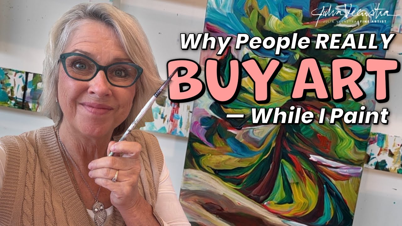 Люди покупают искусство из-за связи.