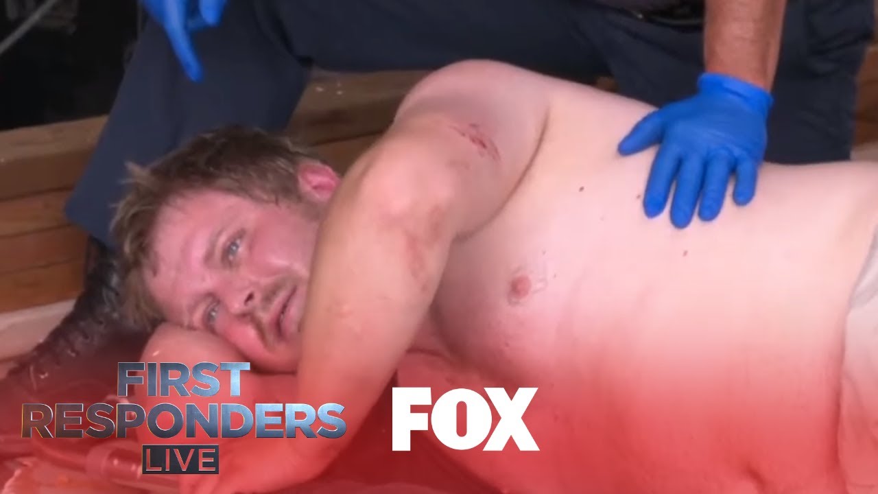 rescue dogs rock nyc Construction Worker Falls Through Roof | Season 1 Ep. 7 | FIRST RESPONDERS LIVE