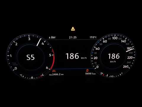 2017 Volkswagen Passat 2.0 TDI 190HP Acceleration 0-220km/h
