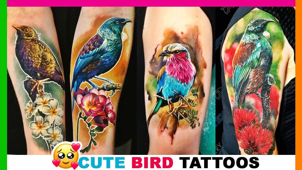 Details 163+ bird tattoo realistic