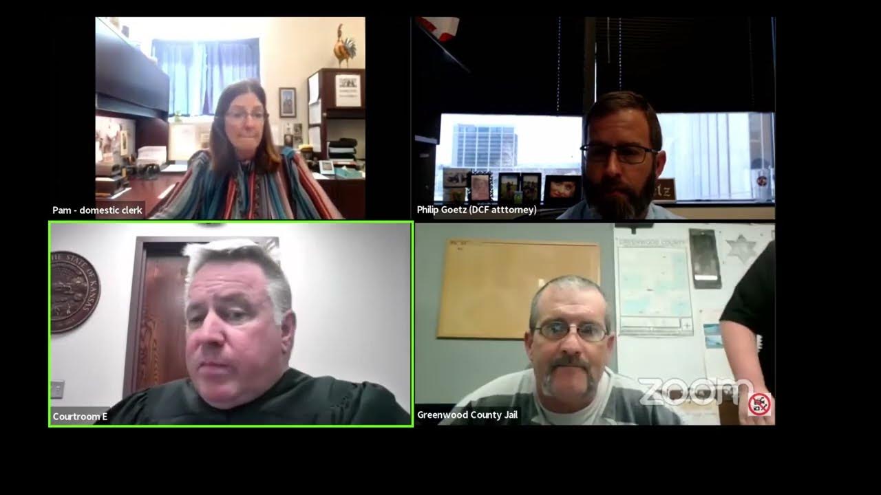 I swear that was sealed?!? Kansas Court Case Zoom Court Kitchen